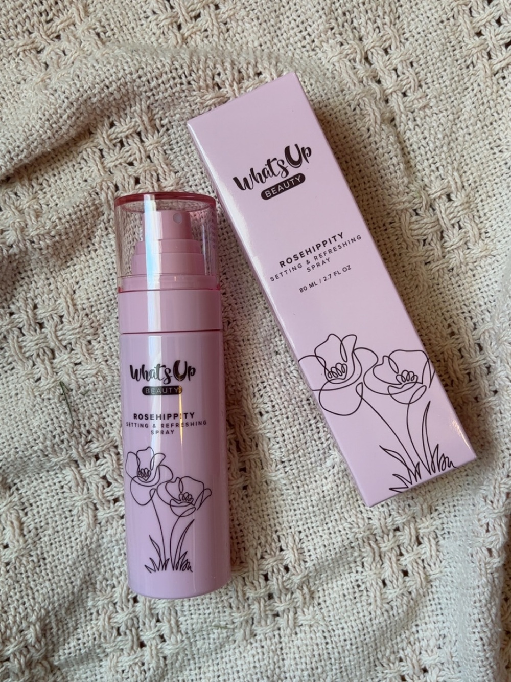 What's Up Beauty Rosehippty Setting & Refreshing Spray